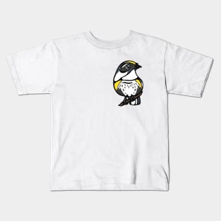 Yellow Rumped Warbler Graphic Kids T-Shirt